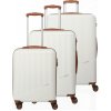 Travelite Bali S,M,L White/Cognac 34 l 65 l 96 L TRAVELITE-72340-30 Travelite Bali S,M,L White/Cognac 34 l 65 l 96 L TRAVELITE-72340-30