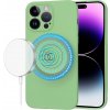 Techsuit SoftFlex MagSafe kryt na iPhone 14 Pro Max – mätovo zelený Techsuit SoftFlex MagSafe kryt na iPhone 14 Pro Max – mätovo zelený