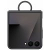 Samsung Silikonový kryt s držiakom na prst Flip7 Black EF-PF766TBEGWW