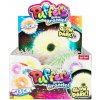 Teddies Náramok svietiaci v tme chlpatý antistresový mačkací silikón 12cm mix farieb