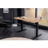 LuxD Výškovo nastaviteľný písací stôl Jayden 120 cm imitácia dub LuxD Výškovo nastaviteľný písací stôl Jayden 120 cm imitácia dub