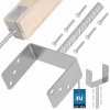 Domax PS 150U Pätka stĺpiku typu U 151x120x4 mm ťažká
