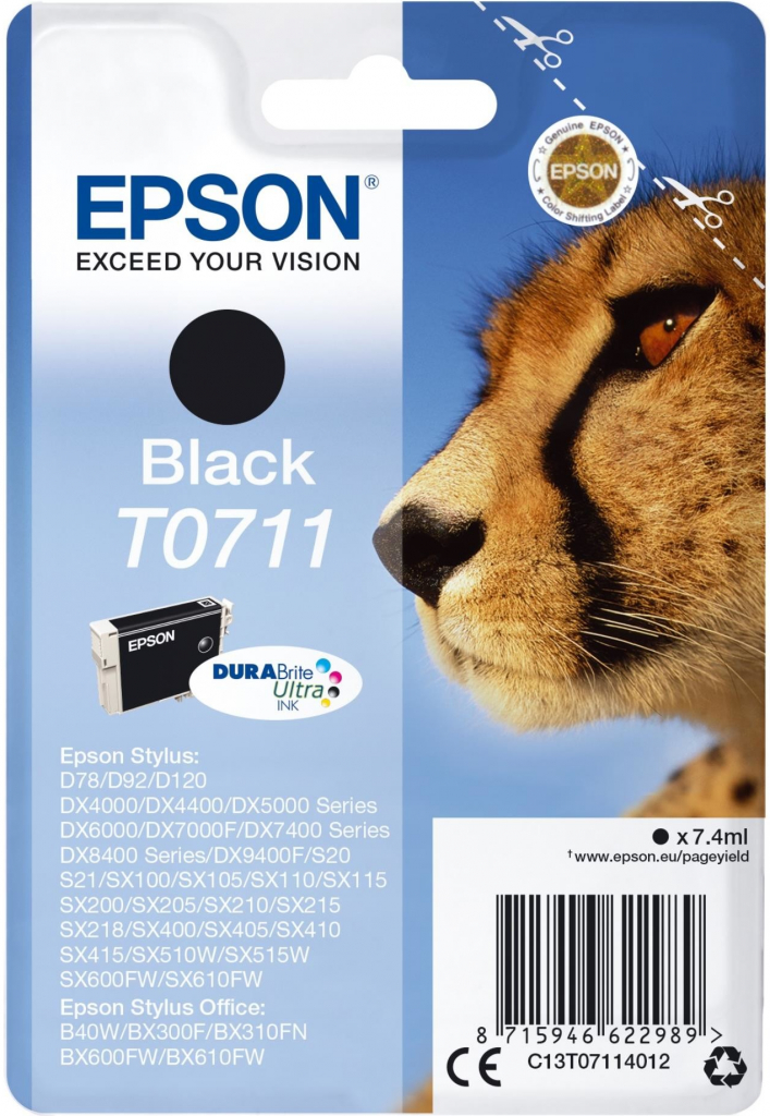 Epson T0711 Black - originálny