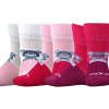 VoXX SEBÍK / Dojčenské bambusové ponožky - biela-ružová/ružová-magenta/magenta-fuxia VoXX SEBÍK / Dojčenské bambusové ponožky - biela-ružová/ružová-magenta/magenta-fuxia