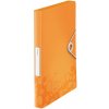 ESSELTE Plastový box s gumičkou Leitz WOW metalický oranžový ESSELTE Plastový box s gumičkou Leitz WOW metalický oranžový