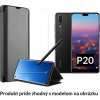 Otváracie Púzdro Luxria Clear View pre Huawei - Čierne pre Huawei: P20 Otváracie Púzdro Luxria Clear View pre Huawei - Čierne pre Huawei: P20