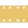 Brúsny papier pre vibračné brúsky Bosch 80 x 133 mm, zrnitosť 120, dierovaný, 50 ks Brúsny papier pre vibračné brúsky Bosch 80 x 133 mm, zrnitosť 120, dierovaný, 50 ks