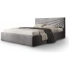 Wilsondo Čalúnená manželská posteľ s úložným priestorom Morenzo Slim 180x200 - sivá Wilsondo Čalúnená manželská posteľ s úložným priestorom Morenzo Slim 180x200 - sivá