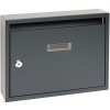 Poštová schránka BK.24.AM, 320 × 240 × 60 mm, oceľ, antracit, BK.24.AM Poštová schránka BK.24.AM, 320 × 240 × 60 mm, oceľ, antracit, BK.24.AM