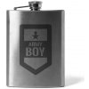 DRAGOWA gravírovaná ploskačka Army boy 210 ml DRAGOWA gravírovaná ploskačka Army boy 210 ml