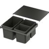 VS Envi Flex XS-256 systém na třídění odpadu KB, 1×16/2×7 litrů, lava