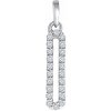 Silvego Diamantový prívesok Zerona z bieleho zlata s diamantmi 0,11 ct DNN1173PGWD Silvego Diamantový prívesok Zerona z bieleho zlata s diamantmi 0,11 ct DNN1173PGWD