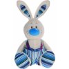 Králik plyšový 20 cm sediaci v nohaviciach/sukni Králik plyšový 20 cm sediaci v nohaviciach/sukni