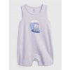 GAP Baby overal medvedík Brannan Fialová 6-12M GAP Baby overal medvedík Brannan Fialová 6-12M