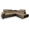 Wilsondo Rohová rozkladacia sedačka s úložným priestorom Nola - hnedá Strana: Pravá Wilsondo Rohová rozkladacia sedačka s úložným priestorom Nola - hnedá Strana: Pravá