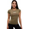 Dámske tričko GymBeam Women‘s T-shirt FIT Olive L Dámske tričko GymBeam Women‘s T-shirt FIT Olive L
