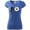 Futbal okrúhle narodeniny 50 - Dámske tričko Pure - M ( Svetlomodrá ) Futbal okrúhle narodeniny 50 - Dámske tričko Pure - M ( Svetlomodrá )