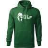 Waragod pánska mikina s kapucňou spartan army zelená