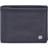 Nordee GW-03 RFID čierna pánska kožená peňaženka 12 x 9,5 x 2,8 cm Nordee GW-03 RFID čierna pánska kožená peňaženka 12 x 9,5 x 2,8 cm