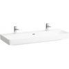 Laufen Pro S - Umývadlo, 120x47 cm, 2 otvory na batérie, s LCC, biela H8149654001071 Laufen Pro S - Umývadlo, 120x47 cm, 2 otvory na batérie, s LCC, biela H8149654001071