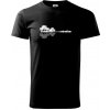 Gitara príroda - Tričko extra veľké (5-8XL) - 5XL ( Čierna ) Gitara príroda - Tričko extra veľké (5-8XL) - 5XL ( Čierna )