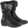 Topánky STELLA S-MX 6 2017, ALPINESTARS - Taliansko (čierne / fialové / biele, veľ. 36) Topánky STELLA S-MX 6 2017, ALPINESTARS - Taliansko (čierne / fialové / biele, veľ. 36)