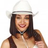 Dámsky kovbojský klobúk biely Dámsky kovbojský klobúk biely