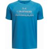 Under Armour UA Tech Split Wordmark SS tm. modrá Under Armour UA Tech Split Wordmark SS tm. modrá