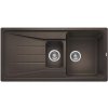 Drez poltorakomorový Blanco SONA granitový hnedý Drez poltorakomorový Blanco SONA granitový hnedý