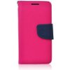 Fancy Book púzdro Samsung Galaxy J1 ACE (J110H) ružový-navy