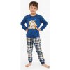 Chlapčenské pyžamo Cornette Kids 593/174 Bears 86-128 modrá 98-104 Chlapčenské pyžamo Cornette Kids 593/174 Bears 86-128 modrá 98-104