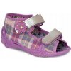 Befado detské sandále, fialová látka, veľkosť 20 Befado detské sandále, fialová látka, veľkosť 20