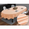 Biante Saténový oválny obrus polyesterový Satén LUX-060 Svetlo broskyňový 100x140 cm Biante Saténový oválny obrus polyesterový Satén LUX-060 Svetlo broskyňový 100x140 cm
