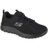 Skechers Nízke tenisky Graceful - Get Connected Čierna Skechers Nízke tenisky Graceful - Get Connected Čierna