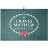 Golfový uterák TravisMathew FOUNDERS CIRCLE silver pine Golfový uterák TravisMathew FOUNDERS CIRCLE silver pine