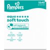 Pampers Aqua Soft Touch čistící ubrousky 18 x 48 ks Pampers Aqua Soft Touch čistící ubrousky 18 x 48 ks