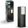 Hue White vonkajšie stĺpikové svietidlo Philips Turac 16473/93 / P0 antracitovej, 2700K, 40cm Hue White vonkajšie stĺpikové svietidlo Philips Turac 16473/93 / P0 antracitovej, 2700K, 40cm