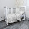 Sablio Mikroplyšové detské obliečky do postieľky Damašková čipka - 130x90 / 40x60 Sablio Mikroplyšové detské obliečky do postieľky Damašková čipka - 130x90 / 40x60