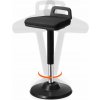 Barová stolička Vevor čierna 87,5 cm umelá koža Barová stolička Vevor čierna 87,5 cm umelá koža