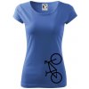 Bicykel na výšku - Dámske tričko Pure - L ( Svetlomodrá ) Bicykel na výšku - Dámske tričko Pure - L ( Svetlomodrá )