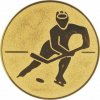 D2-A106/G - Emblém (pr.50mm) hokej zlatý - 5 cm D2-A106/G - Emblém (pr.50mm) hokej zlatý - 5 cm