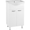 EBS K-Plus Skrinka s umývadlom 55x90 cm, biela 1 set EBS K-Plus Skrinka s umývadlom 55x90 cm, biela 1 set