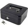 Verk 01442 Príručná pokladnica 15,2 x 12 x 8 cm čierna Verk 01442 Príručná pokladnica 15,2 x 12 x 8 cm čierna
