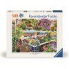 RAVENSBURGER Puzzle Záhradný raj 500 dielikov RAVENSBURGER Puzzle Záhradný raj 500 dielikov