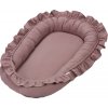 COTTON & SWEETS Detské hniezdo s volánikmi Basic - Blush COTTON & SWEETS Detské hniezdo s volánikmi Basic - Blush