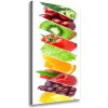 Vertikálny foto obraz na plátne Zelenina a ovocie 50x100 cm Vertikálny foto obraz na plátne Zelenina a ovocie 50x100 cm