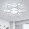 LED STROPNÁ LAMPA ZÁVESNÁ BIELA ZYRANDOL SPÁLŇA 6000K DO OBÝVAČKY LED STROPNÁ LAMPA ZÁVESNÁ BIELA ZYRANDOL SPÁLŇA 6000K DO OBÝVAČKY