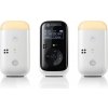 Motorola PIP15-2 audio chůvička se dvěma dětskými jednotkami, bílá a černá