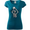 Basketbal kostra - Dámske tričko Pure - 3XL ( Petrolejová ) Basketbal kostra - Dámske tričko Pure - 3XL ( Petrolejová )