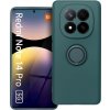 Silicone Ring Case Xiaomi Redmi Note 14 Pro 5G Green